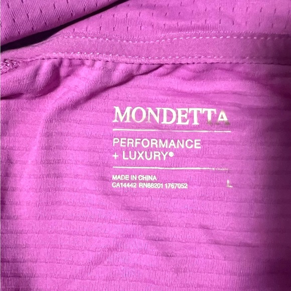 Mondetta Bright Pink Performance Top - Picture 2 of 2